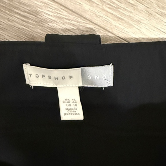 TOPSHOP SNO Ace Black Flare Ski Pants Size US 10 - Picture 4 of 8